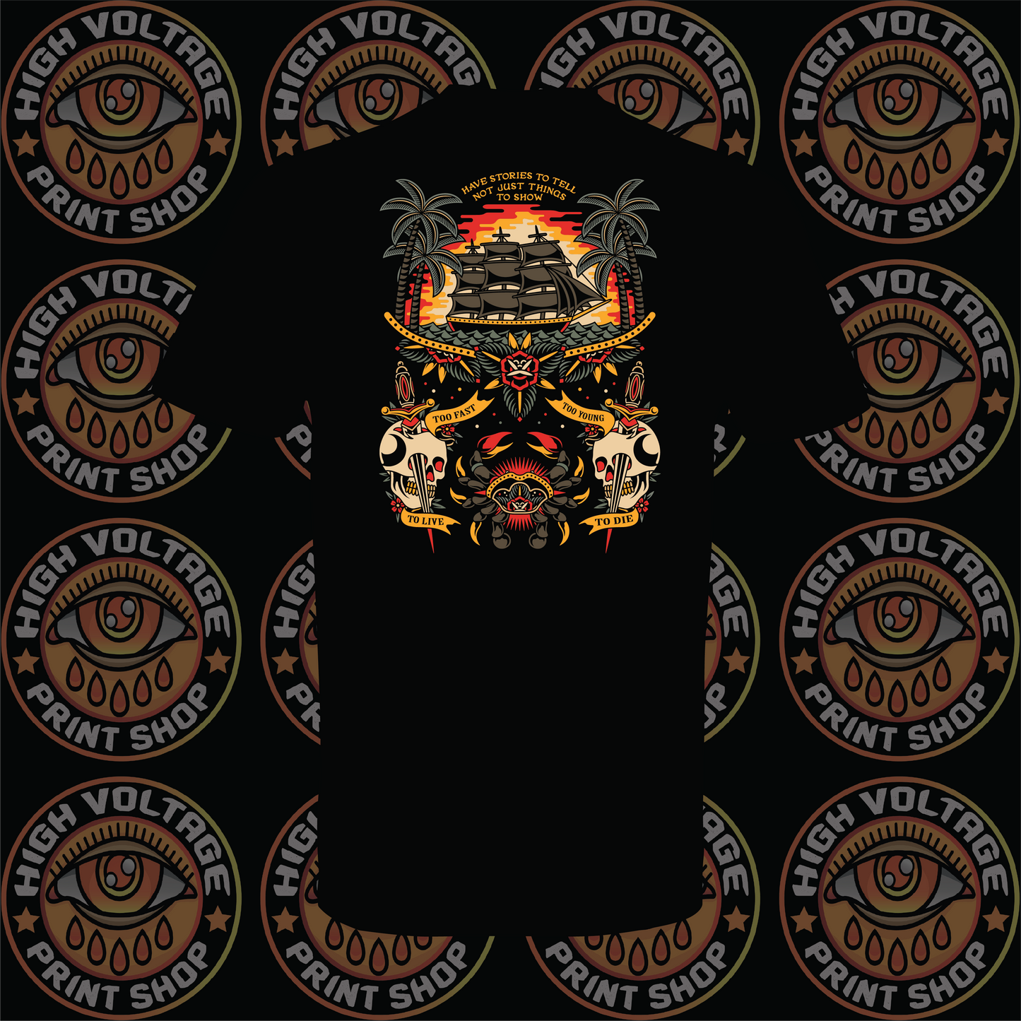 ⚡️HIGH VOLTAGE APPAREL⚡️ STORIES TO TELL ⚡️