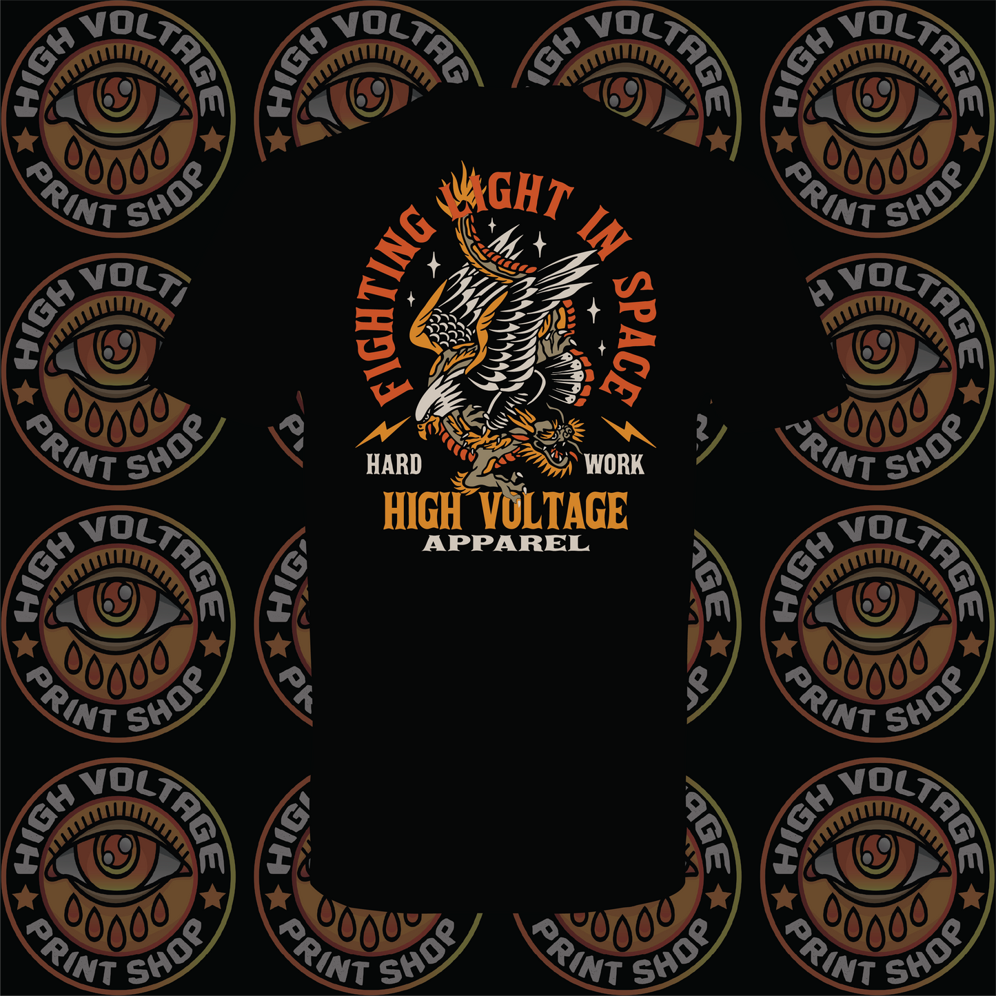 ⚡️HIGH VOLTAGE APPAREL⚡️ FIGHTING LIGHT IN SPACE