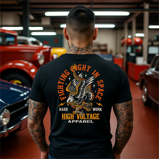 ⚡️HIGH VOLTAGE APPAREL⚡️ FIGHTING LIGHT IN SPACE